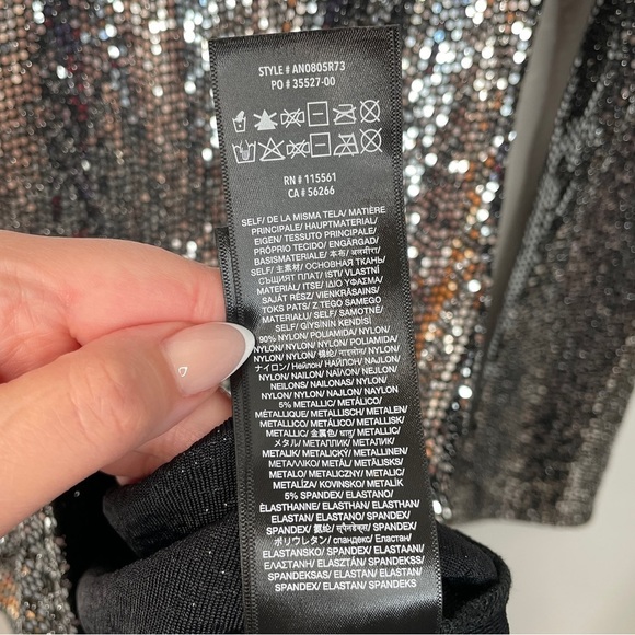 7 FOR ALL MANKIND Metallic Sparkle Dress - Picture 12 of 13